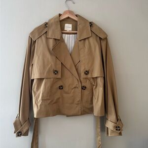 Favorite Daughter Cropped Charles Trench Jacket